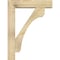 Ekena Millwork Legacy Block Rough Sawn Bracket w/ Offset Brace, Douglas Fir, 6"W x 24"D x 32"H BKT0604X24X32LEC05RDF - alternate 3